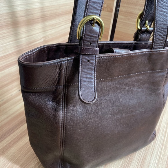 ✨Coach Vintage Waverly Mahogany Soho Buckle Bag - Picture 7 of 13